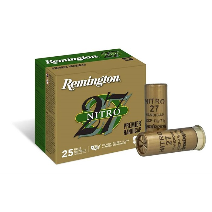 NITRO 27 PREMIER HANDICAP 12 GA 2-3/4'' 1-1/8OZ #8 SHOT 25/BX