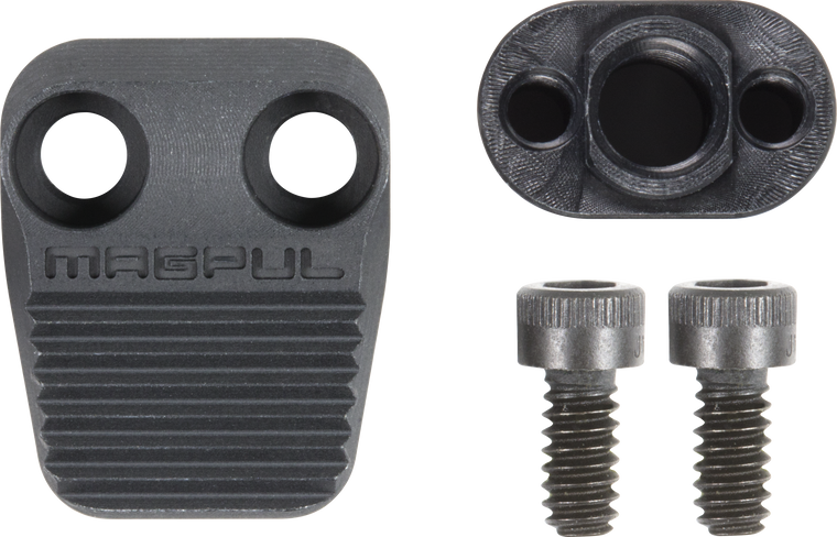Magpul MAG568-BLK Enhanced AR Magazine Release  Compatible w/ AR15/M4/M16 AR-Platform Black Anodized Black Aluminum                                                                                     