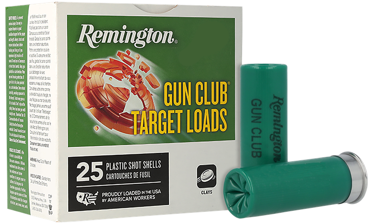 Remington Ammunition 20248 Gun Club  12Gauge 2.75" 1 1/8oz 9Shot 25 Per Box/10 Case                                                                                                                     