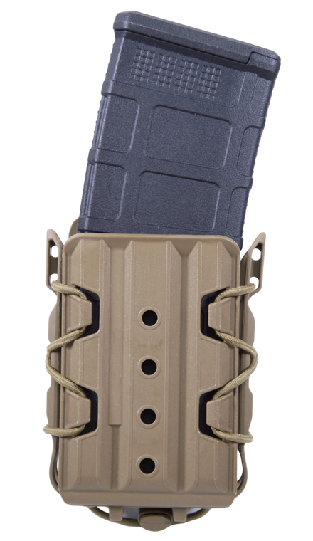 High Speed Gear 16TA01CB TACO V2 Coyote Brown Polymer, 2" Belt Clip/MOLLE U-Mount, Compatible w/ Rifle Mags                                                                                             