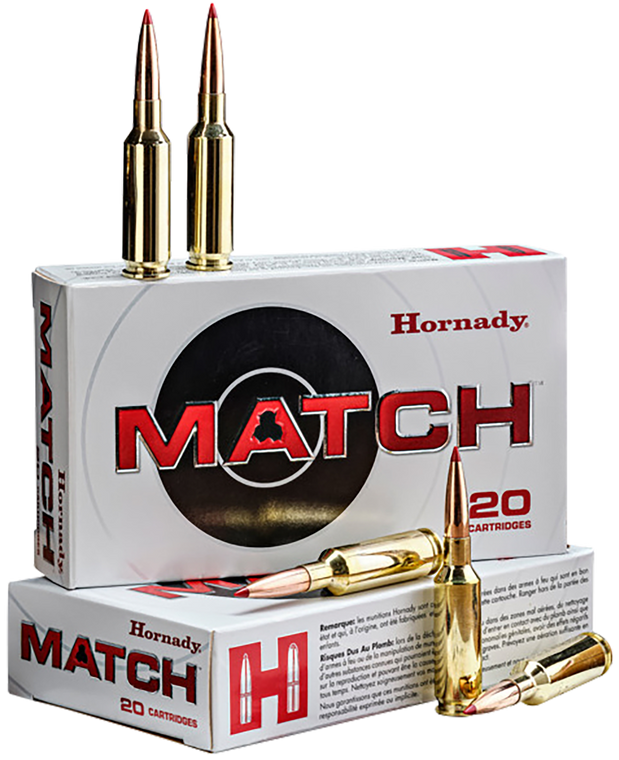 Hornady Match 6mm GT 109gr Extremely Low Drag-Match 20 Per Box