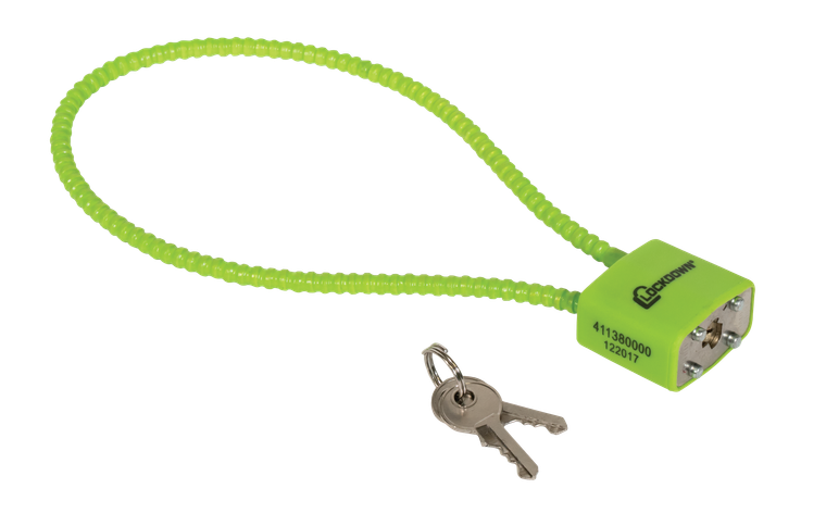 Lockdown 110149 Trigger Lock  Open With Key Green Firearm Fit- Universal 15"                                                                                                                            