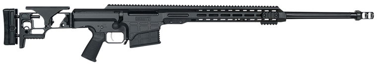 Barrett 18478 MRAD  338 Lapua Mag 26" 10+1 Black Cerakote Black Folding with Adjustable LOP Stock Black Polymer Grip Right Hand                                                                         