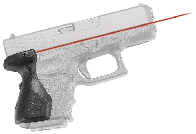 Crimson Trace 0132501 LG-852 Lasergrips  Black Red Laser Glock Gen 4 26/27/33                                                                                                                           