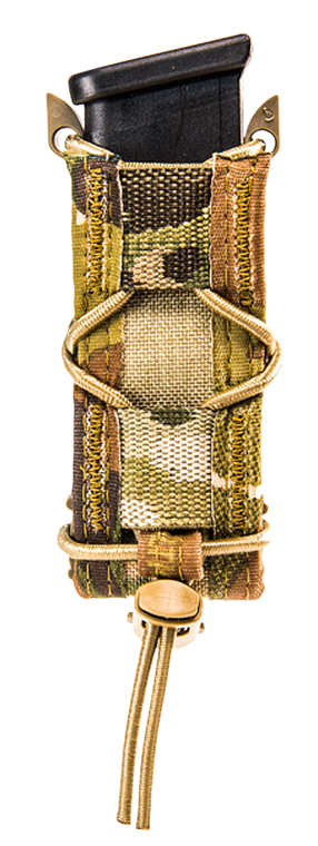 High Speed Gear 11PT00MC TACO Mag Pouch Single MultiCam Nylon MOLLE Belts 2" Wide Compatible w/ Pistol                                                                                                  