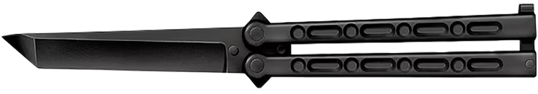 Cold Steel CS-92EAB FGX Balisong 5" Folding Plain Tanto Black Griv-Ex Blade/Handle                                                                                                                      
