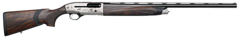 Beretta USA J40AN16 A400 Upland 12 Gauge 26" Black Barrel 3" 2+1, Nickel Engraved Metal, Xtra Grain Walnut Kick-Off Stock                                                                               