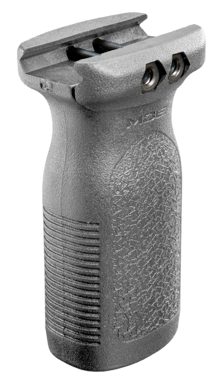 Magpul MAG412-GRY RVG  Aggressive Textured Gray Polymer Rail Vertical Grip for AR-Platform                                                                                                              
