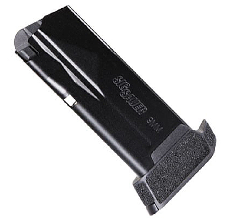 Sig Sauer MAG365912 P365 Micro Compact 12rd Extended 9mm Luger Fits Sig P365/P365XL/P365 Micro Compact Blued Steel                                                                                      