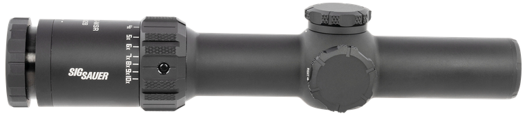 Sig Sauer Electro-Optics SOTM11000 Tango-MSR LPVO Black 1-10x28mm 34mm Tube Illuminated Red MSR BDC10 Reticle Features Throw Lever & ALPHA-MSR Mount                                                    