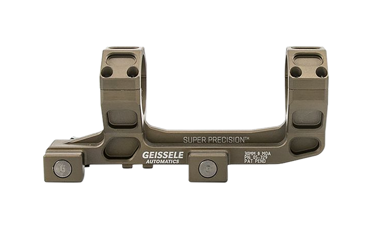 Geissele Automatics  Super Precision Scope Mount (Vortex 1-6) Scope Mount/Ring Combo Desert Dirt Color Anodized                                                                                         