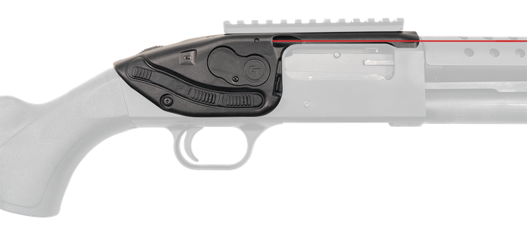 Crimson Trace 0178101 LS-250 Lasersaddle Red Laser Sight  Black Mossberg Shockwave/500/590                                                                                                              