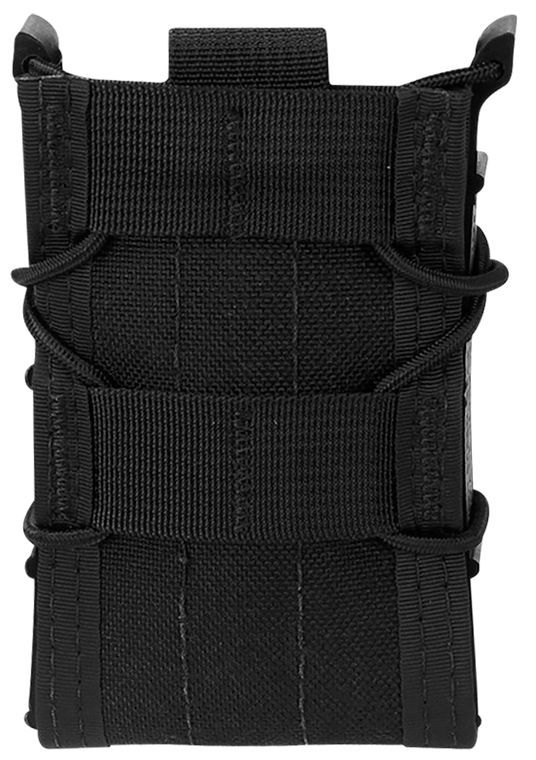 High Speed Gear 11TA00BK TACO Mag Pouch Single Black Nylon MOLLE Compatible w/ Rifle                                                                                                                    