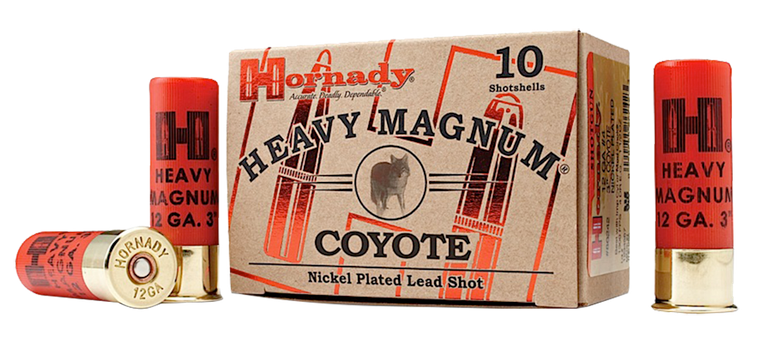 Hornady 86222 Heavy Magnum Coyote 12 Gauge 3" 1 1/2 oz BB Shot 10 Per Box/ 10 Case                                                                                                                      