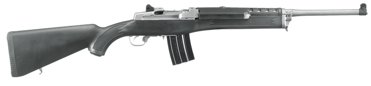 Ruger 5817 Mini-14 Ranch 5.56x45mm NATO 20+1 18.50" Barrel, Matte Stainless Steel, Synthetic Stock, Optics Ready                                                                                        