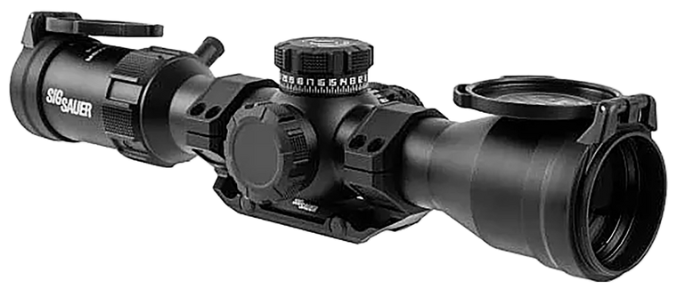 Sig Sauer Electro-Optics Tango-MSR Black 3-18x50mm, 34mm Tube Illuminated MRAD Milling 2.0 Reticle