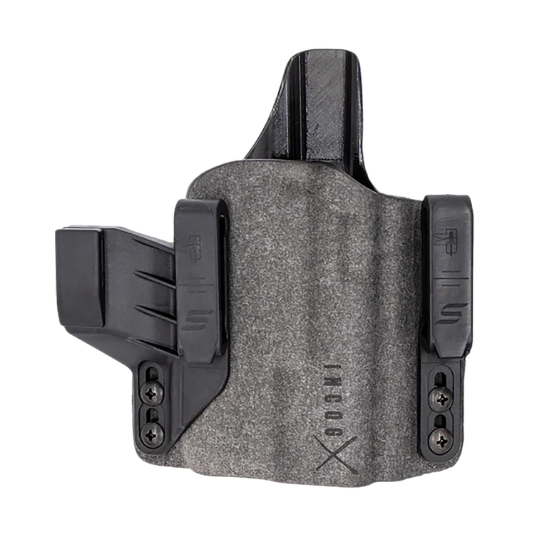 Safariland INCOG0244A0CX261 Incog X  IWB Gray Cordura Fits Springfield Hellcat Pro, Belt Clip Mount, Right Hand                                                                                         