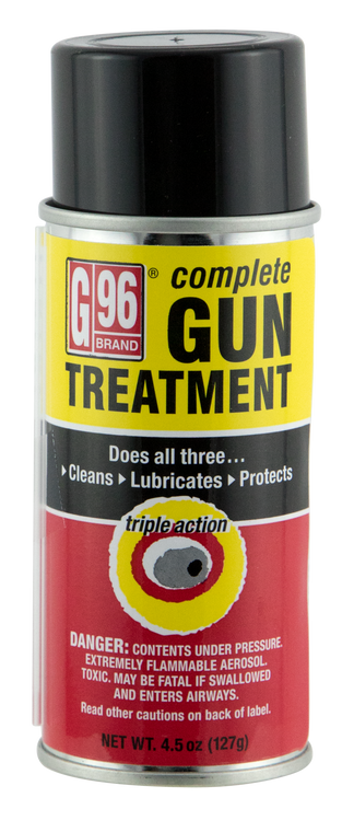 G96 1055 Gun Treatment  Cleans, Lubricates, Prevents Rust & Corrosion 4.5 oz Aerosol                                                                                                                    