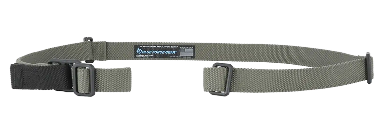 Blue Force Gear VCAS125OARG Vickers Sling Ranger Green Cordura 57"-67" OAL Rifle                                                                                                                        