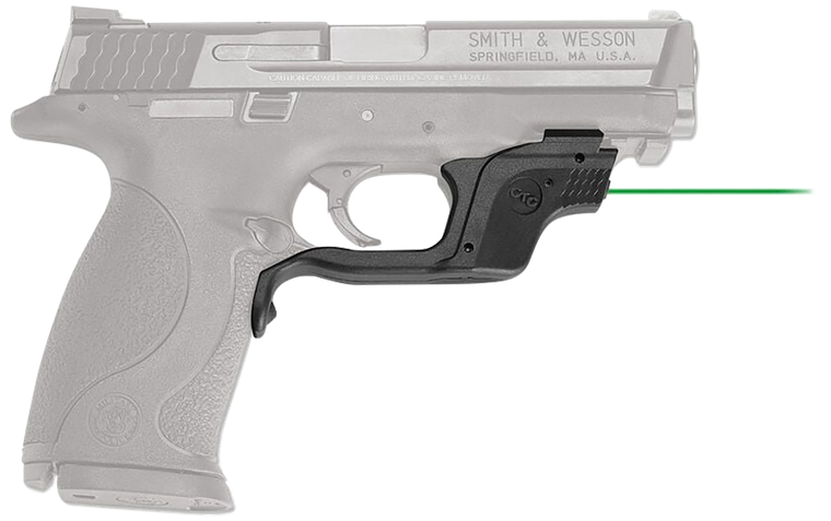 Crimson Trace 0145801 LG-360G Green Laserguard  Black Smith & Wesson Full Size & Compact                                                                                                                