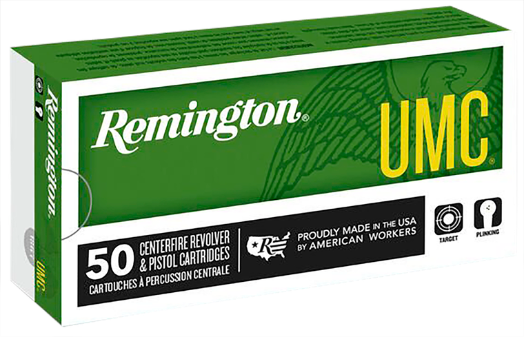 Remington Ammunition 23754 UMC  38Special+P 125gr Semi Jacketed Hollow Point 50 Per Box/10 Case                                                                                                         