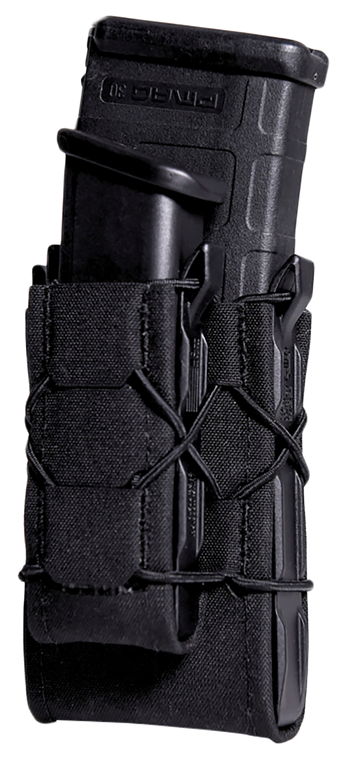 High Speed Gear 24DD00BK TACO Gen 2 Double Decker Black Nylon Laminate MOLLE Mount Pistol/Rifle                                                                                                         