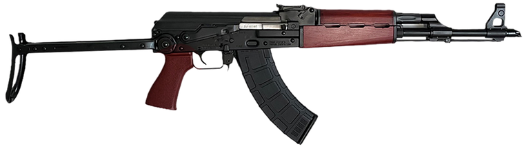 Zastava Arms Usa ZR7762UF ZPAPM70  7.62x39mm 30+1 16.30" Black Steel Barrel, Black Battle Worn Dark Walnut Handguard, Black Underfolding Stock, Black Synthetic Grip                                    