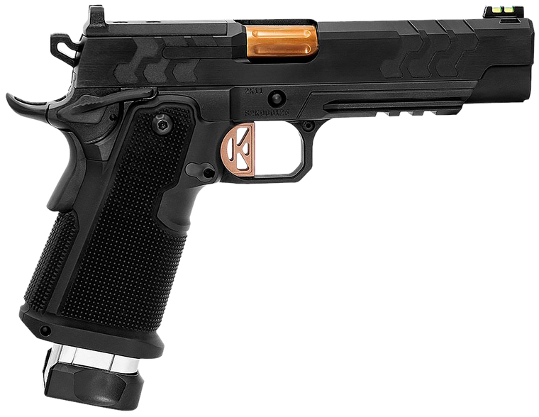 Kimber Mfg.,inc 3500050 2K11 (OR)  45 ACP 17+1 5" High Polished w/ Coyote PVD, Brush Polish Flats w/ DLC Coating Stainless Steel Slide Aluminum Grip                                                    