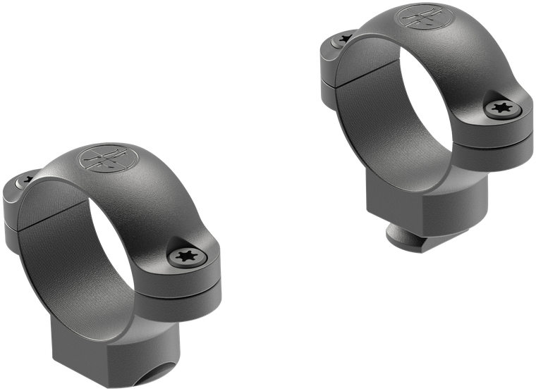 Leupold 49901 Standard  Matte Black 1" Medium                                                                                                                                                           