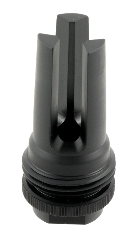 SilencerCo AC1283 ASR Flash Hider Black Steel with 1/2"-28 tpi Threads for 7.62mm                                                                                                                       