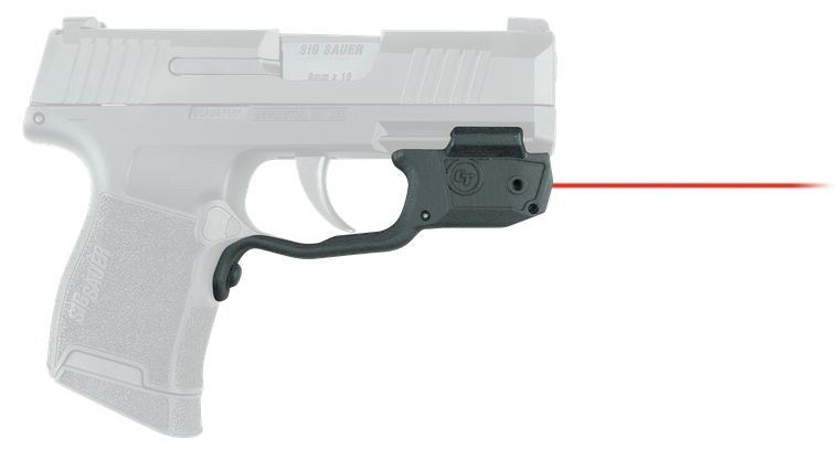 Crimson Trace 0181501 LG-422 Laserguard  Black Red Laser Sig Sauer P365                                                                                                                                 
