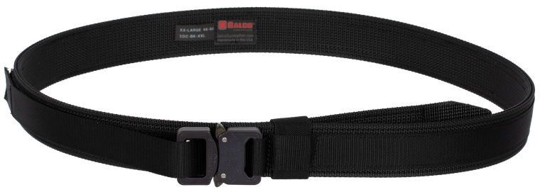 Galco EDCBKXXL Everyday Carry  Black Nylon 46"-50" 1.50" Wide Buckle Closure                                                                                                                            