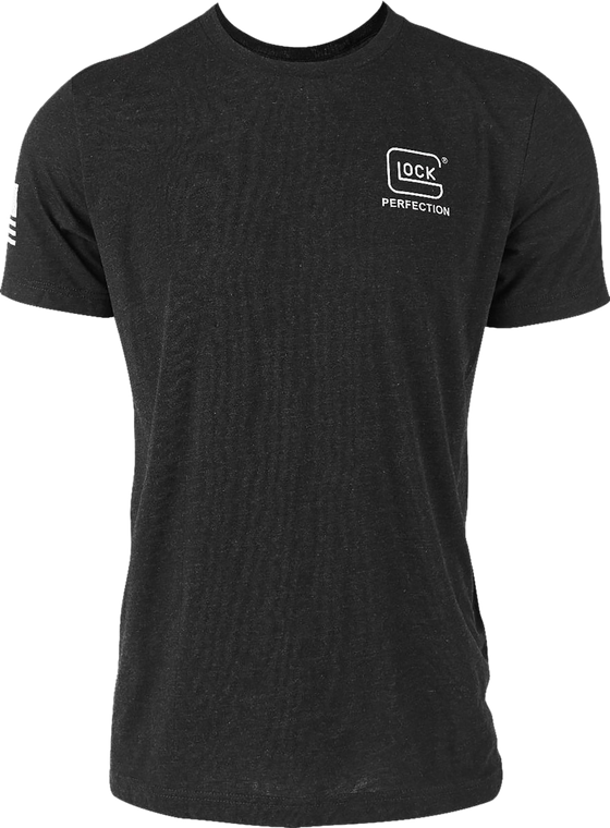 Glock AP96308 2nd Amendment Tee  Black Cotton/Polyester Short Sleeve Large                                                                                                                              
