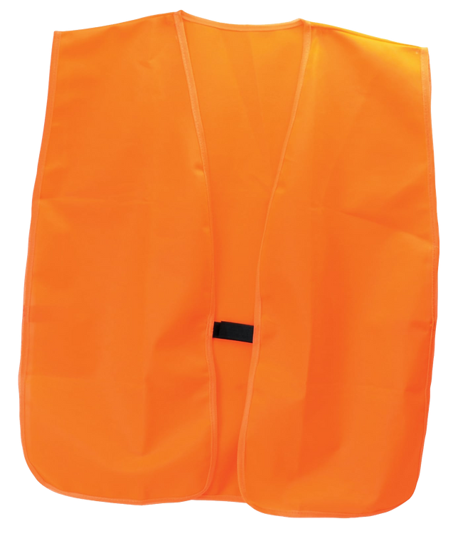 HME VESTOR Safety Vest  OSFA Blaze Orange Polyester                                                                                                                                                     