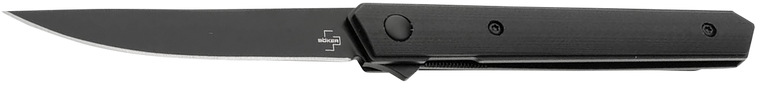 Boker 01BO329 Plus Kwaiken Air Mini Pocket 3.07" Plain Black G10 Handle                                                                                                                                 
