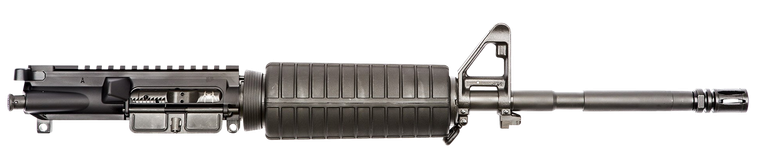 Spikes Complete Upper 5.56x45mm NATO 16" Black Phosphate Barrel, 7075-T6 Aluminum Black Receiver, M4 Double Head Shield Handguard for M4 Carbine