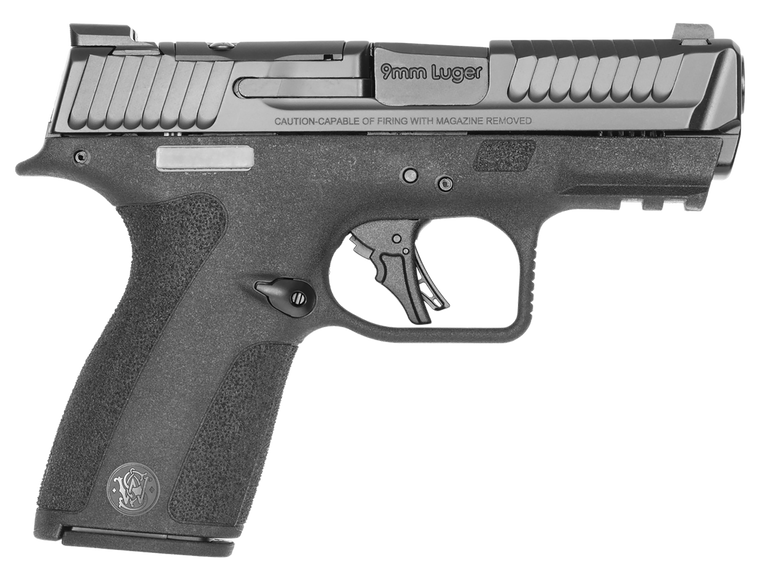 S&W M&P9SHLDX    14264  9MM 3.6 13/15R TS      BLK