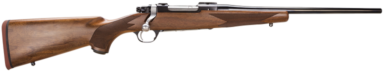 Ruger 37138 Hawkeye Compact Sports South Exclusive 243 Win 4+1 16.50" Satin Blued Alloy Steel Barrel, Receiver w/Integral Scope Mount, American Walnut Fixed Stock, Right Hand                          