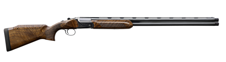 Akkar USA 812 Ladies Country 12 Gauge 28" Over/Under Shotgun w/ Adjustable Comb – High-Gloss Walnut