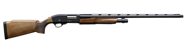 Akkar USA 612 Callahan 12 Gauge 30" Pump-Action Shotgun w/ 5 Extended Chokes – Walnut