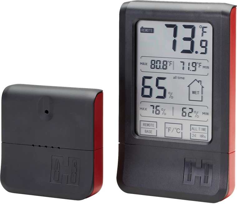 Hornady 95907 Wireless Hygrometer  Touchscreen Black                                                                                                                                                    