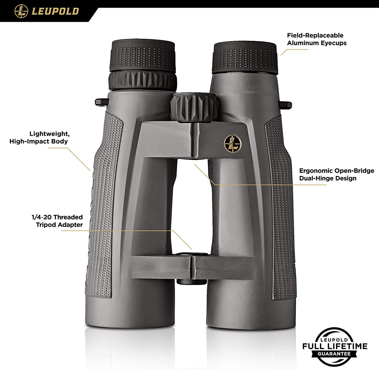 Leupold BX-5 Santiam HD 15x56MM Shadow Grey 3