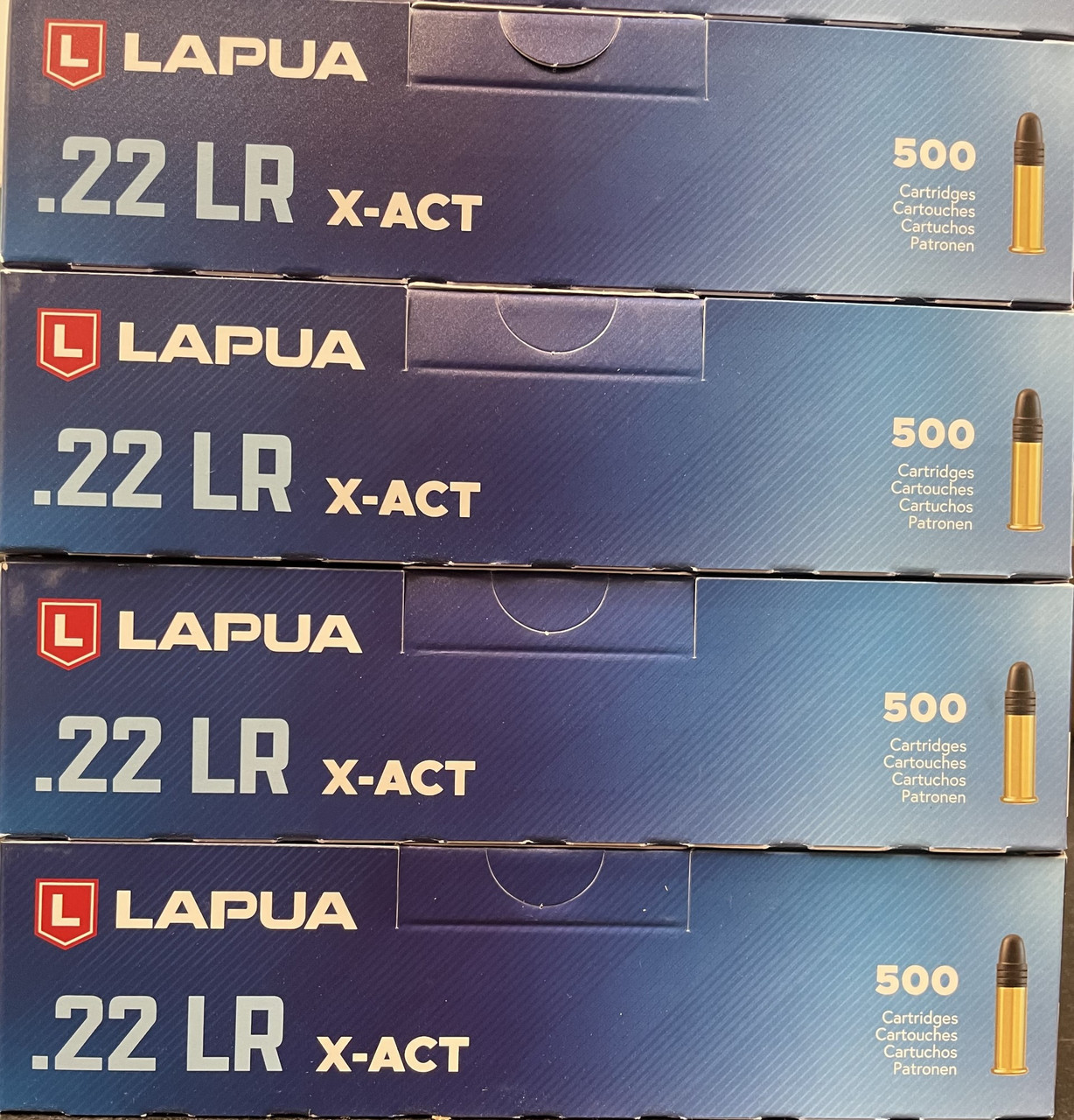 Lapua X-Act .22 LR (500rd)