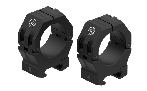 M-BRACE Scope Rings Front View