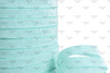 3/8", Glitter FOE, Fold Over Elastic, AQUA Glitter Elastic, Skinny Elastic, Frosted Glitter FOE, Elastic Hair Ties, Elastic Headbands, Wholesale FOE, 3 YARDS