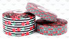 Cherry Ribbon, Striped Ribbon, Fruit Ribbon, Cherries Ribbon, Lanyard Ribbon, Hair Bow Ribbon, Wholesale Ribbon, PER YARD