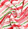 Fabric Strips, Christmas Liverpool Fabric, Candy Cane Stripes Bullet Fabric, Christmas Stripes Fabric, Holiday Fabric, Textured Printing, Waffle Stretch Fabric, Baby Head Wrap, Headbow, Diy Fabric, Knit Fabric