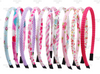 10mm, Valentine Headbands, Floral Fabric Headbands, Spring Headbands, Polyester Headbands, Wholesale Headbands, Floral Covered Headbands, Fabric Headbands, 10 PC SET