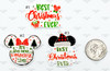 Disney Resins, Christmas Resins, Custom Planar Resins, Best Christmas Ever, Planar Resins, Mickey Mouse Resins, WDW Resins, Flat Back Resins, Hair Bow Centers, Cabochons, Wholesale Resins, 2PCS (2165)