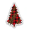 Christmas Tree Resins, Planar Resins, Custom Resins, Buffalo Plaid Tree, Cabochons, Embellishments, Hair Bow Centers, Wholesale Resins, 2PC (2085)